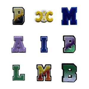 Thiết Kế Miễn Phí Tự Làm Tùy Chỉnh Thêu Chenille Chữ Gấu Phim Hoạt Hình Huy Hiệu Các Bản Vá Lỗi Cho Sắt Nhãn Logo Được Sử Dụng Trên Quần Áo Mũ - Product Image 4