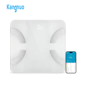 เครื่องวัดองค์ประกอบของร่างกายระบบดิจิทัลอิเล็กทรอนิกส์ BMI เซ็นเซอร์ห้องน้ำอัจฉริยะสำหรับการชั่งน้ำหนักของมนุษย์ที่รองรับ - Product Image 1