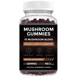 Gomitas de hongos aptas <span class=keywords><strong>para</strong></span> personas de mediana edad <span class=keywords><strong>y</strong></span> mayores, 60 piezas por paquete, favorecen la <span class=keywords><strong>memoria</strong></span> <span class=keywords><strong>y</strong></span> la concentración - Product Image 5