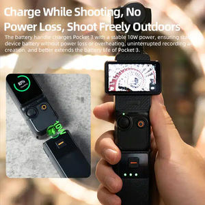 Accesorios para Cámara de Acción PC430, Soporte de Batería para <span class=keywords><strong>DJI</strong></span> Osmo Pocket <span class=keywords><strong>3</strong></span> y Xtra Muse, Batería de Litio de 5000 mAh - Product Image 6