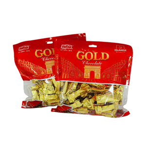 Gold <b>Chocolate</b> Candy 280g, Individually Wrapped Creamy <b>Chocolate</b> Snacks with Premium Taste for Every Occasion - Product Image 1