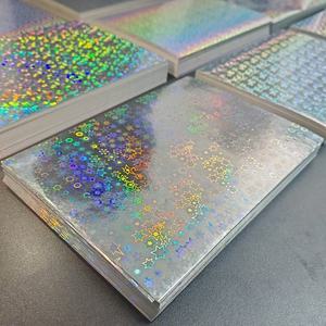 Autocollant en papier coquille d'œuf A4 imprimé numériquement en offset UV, fragile, destructible, hologramme vierge pour application adhésive sur téléphone portable - Product Image 3