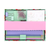 Ensemble de papeterie filles mignonnes impression personnalisée Kawaii bricolage ensemble de journalisation Kit livre cahiers fabricants étui en acrylique bureau