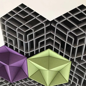 Tùy chỉnh 100% Pet Acoustic cách âm treo vách ngăn Trần cách âm - Product Image 1