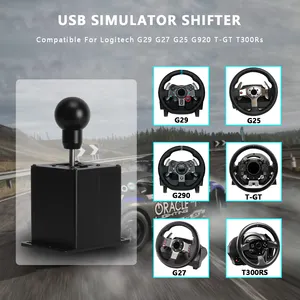 Simulator penggerak gerakan dasar roda kemudi langsung, Sim balap PC game mobil panggilan tugas stik arcade pxn v9