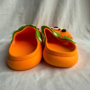 Ciabatte da uomo a cartoni animati, arancioni, con tomaia in PVC, suola in EVA, per l'estate, casual, slip-on, punta tonda, spessore 15 mm - Product Image 5