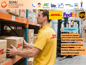Agente DHL Alibab SUHU EXPRESS, Transportadora Expressa da China para a Alemanha, Serviço de Frete Aéreo e Marítimo DDP, Seguro de Porta para Amazon FBA - Product Image 4