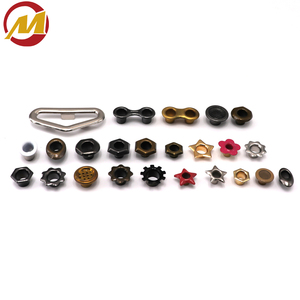 Œillets et passants métalliques OEM ODM en laiton pour chaussures, vêtements, sacs et articles en cuir - Product Image 1
