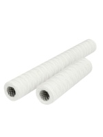 Cartouche filtrante DM personnalisée en coton résistant aux acides et aux alcalis pour filtre à pression, 10 pouces, 10 microns, traitement de l'eau