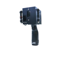 Mini traceur à jet d'encre imprimante Machine portative pour Logo imprimé gobelets en papier sacs en plastique nouvelle condition encre solvant pour Flex Egg