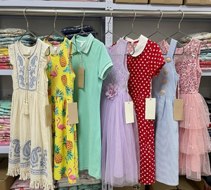 Vestidos de Playa para Niñas de 0 a 14 Años, Ropa de Boutique Suave para la Piel, Hechos en China, Listos para Enviar - Product Image 4