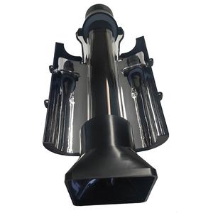 Bouilloire solaire noire pour le camping en plein air, thermos, équipement de survie avec jauge de température - Product Image 1