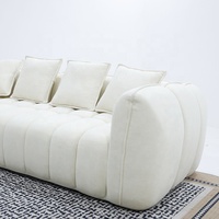 Modernes Chesterfield Dreisitzer-Modulsofa-Bett Konvertierbar mit Hochdichteschaumstoff für Hotel, Apartment, Zuhause und Büro