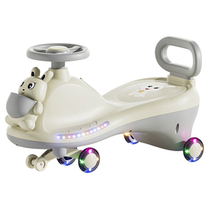 Voiture à bascule pour enfants de 1 à 3 ans, quatre roues silencieuses universelles, couleurs mélangées, voiture à bascule pour enfants, prix bas, jouets à roulettes pour bébé - Product Image 1