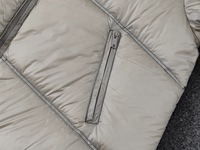 Benutzer definiertes Logo Design Graue Gänse daunen jacke Blank Plain Big Bubble Puffer Mantel Jungen Enten Daunen jacke Männer