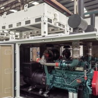 Generador de GAS de alta calidad mejor calidad 1MW 2000kw a generador diésel 2,5 Mw
