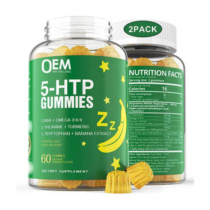 Cápsulas Veganas para Dormir Personalizadas OEM ODM, Ayuda para un Sueño Más Rápido, Largo y Profundo, Gomitas de Melatonina, Suplemento para Aliviar el Estrés en Adultos - Product Image 1