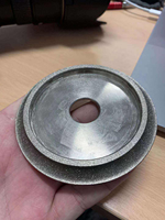 Wandeli Machine de découpe de carreaux automatique de haute qualité lame de scie à haute efficacité, disque de meule à arc biseauté diamant Wandeli ARC
