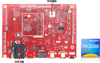 YS-A88 carte de commande Android RK3288 Cortex-A17 à puce 4 + 32G carte de commande Lvds pour l'affichage de Terminal de libre-service de signalisation numérique