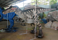 Équipement de parc d'attraction mécanique de dinosaures, Costume de dinosaure pour la carpe, spinosourse et carnaval