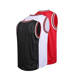 Camiseta de Baloncesto Reversible Sublimada Personalizada OEM, Camiseta sin Mangas de Malla Transpirable de Secado Rápido, Uniforme de Equipo Unisex para Adultos - Product Image 2