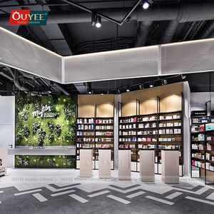 Design d'intérieur moderne de <span class=keywords><strong>pharmacie</strong></span>, vitrine de magasin de <span class=keywords><strong>pharmacie</strong></span>, étagères de <span class=keywords><strong>pharmacie</strong></span>, design de comptoir de <span class=keywords><strong>pharmacie</strong></span> avec <span class=keywords><strong>armoire</strong></span> <span class=keywords><strong>à</strong></span> LED - Product Image 3