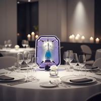 Présentoir à bouteilles en acrylique LED de haute qualité pour boîte de nuit MeiJIE, service VIP pour le roi, Henne-ssy