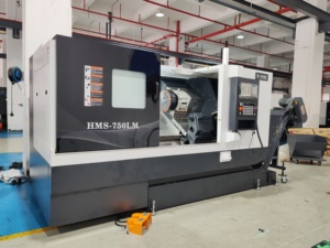 Syntec <span class=keywords><strong>CNC</strong></span> Tháp Pháo Máy Tiện Quay Trung Tâm Slant Giường Thiết Kế C-Trục Sống Dụng Cụ 935 Mm Quay Chiều Dài Nhiệm Vụ Nặng Nề Gia Công Duy Nhất - Product Image 2