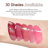 Gloss à lèvres en gros, personnalisé avec logo du fabricant, marque privée, haute pigmentation, végétalien, effet repulpant