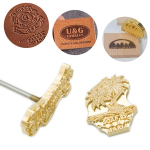 Custom Cake Branding Mold Brass <b>Stamp</b> Burger Hot Stamping Logo Mold - Product Image 2