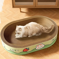 Coussin de repos doux et confortable pour chat d'intérieur, grande taille, épaissi et renforcé