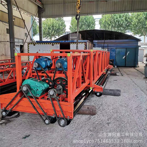 เครื่องปูผิวทางไฟฟ้าแบบขับเคลื่อนด้วยตัวเอง 6 เมตร พร้อมระบบสั่นสะเทือนความเร็วสูง สำหรับปรับระดับพื้นที่ลาดชัน พร้อมมอเตอร์และชิ้นส่วนหลัก - Product Image 1