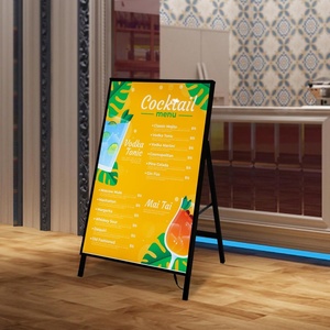 Ultra-thin Led a <b>Frame</b> Sidewalks <b>Poster</b> Stand Movie <b>Poster</b> <b>Frame</b> Display Sign Holder Advertising Light Box for Indoor Outdoor - Product Image 3