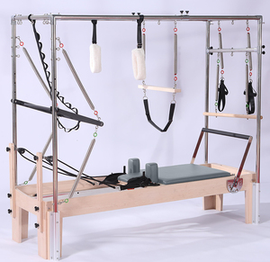 Pilates Máy Cadillac phòng tập thể dục sử dụng đa chức năng bằng gỗ Pilates Cải Cách 3 trong 1 kết hợp - Product Image 2