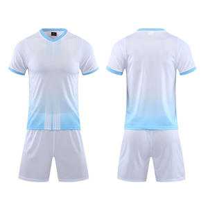 Maglia da calcio scollo a V del Club nazionale traspirante di qualità tailandese e maglia da calcio classica e Set corto <span class=keywords><strong>2</strong></span> pezzi - Product Image 3