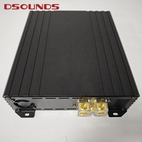 Amplificateur de puissance 5000WRMS pour voiture, amplificateur de voiture pleine gamme de style brésilien, équipé d'une télécommande filaire, monobloc pour haut-parleur audio de voiture