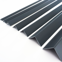 Profilé d'extrusion en plastique personnalisé en forme de L Garniture d'angle de bord à 90 degrés Protecteur d'angle en PVC Garniture de tuile d'angle en plastique