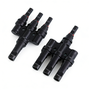 IP67防水PV T型コネクタ 50A/1000V ソーラーケーブル分岐コネクタ オス-メス シリーズ＆パラレル接続用 4MM - Product Image 3