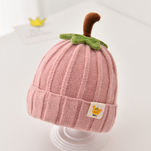<span class=keywords><strong>Gorro</strong></span> de Punto de Poliéster Transpirable y Cálido para Bebés, Niños y Niñas, con Forma de <span class=keywords><strong>Calabaza</strong></span> - Product Image 6