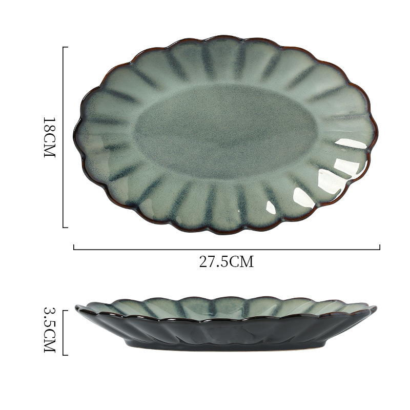 Oval Plate