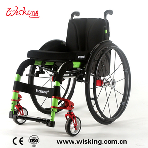 Silla <span class=keywords><strong>de</strong></span> <span class=keywords><strong>Ruedas</strong></span> Activa Ligera Plegable <span class=keywords><strong>de</strong></span> Fibra <span class=keywords><strong>de</strong></span> Carbono Wisking8801 con Certificación CE ISO <span class=keywords><strong>para</strong></span> Personas con Discapacidad - Product Image 2