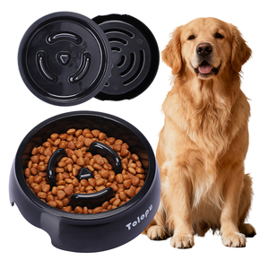 Ciotola per Cani Anti-Ingozzamento in ABS di Alta Qualità, Grado Alimentare, 500ML per Cani Piccoli, Uso Esterno/Interno - Product Image 1