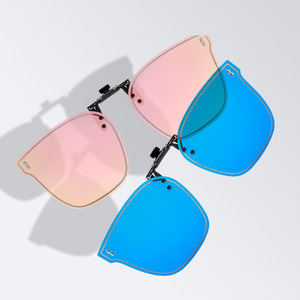 2025 yeni trend polarize klipsli güneş gözlüğü erkekler kadınlar için UV400 yüksek kalite moda büyük çerçeve güneş gözlüğü - Product Image 3