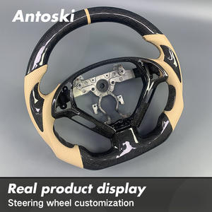 <span class=keywords><strong>Volant</strong></span> de direction en fibre de carbone véritable personnalisé pour l'intérieur de la voiture, pour Infiniti G37 <span class=keywords><strong>G25</strong></span> G35 QX50 QX60 QX70, style sport - Product Image 3