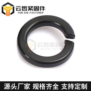 แผ่นรองยืดหยุ่นโลหะดำความแข็งแรงสูงจากหางโจว ขายส่งจำนวนมาก - Product Image 4