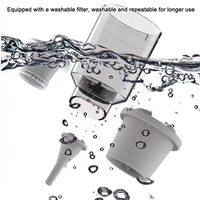 Aspirateur de voiture sans fil rechargeable haute puissance Type-C, aspirateur portable sans cordon pour voiture