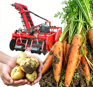 Máquina Cosechadora de <span class=keywords><strong>Ajo</strong></span>, Patata, Cacahuete, Yuca, Cebolla, Rábano <span class=keywords><strong>y</strong></span> Zanahoria Montada en Tractor para Plantar, Excavar <span class=keywords><strong>y</strong></span> Cosechar - Product Image 1