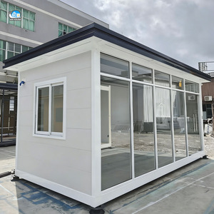 Casa Container Prefabbricata Modulare da 20 Piedi, Smontabile, Portatile, con Vetro, <span class=keywords><strong>Ufficio</strong></span> <span class=keywords><strong>Mobile</strong></span> o Mini Casa Realizzata da Container - Product Image 2