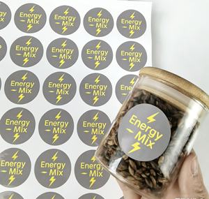 Etiquetas Adhesivas Personalizadas Impermeables con Logotipo en Hojas, Bajo MOQ, Hojas de Etiquetas de Vinilo Impermeables - Product Image 3