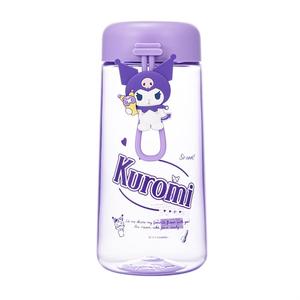 Sanrioed ถ้วยน้ำพลาสติกสไตล์คลาสสิกลายการ์ตูน Kuromi ถ้วยฤดูร้อนของฉัน - Product Image 2